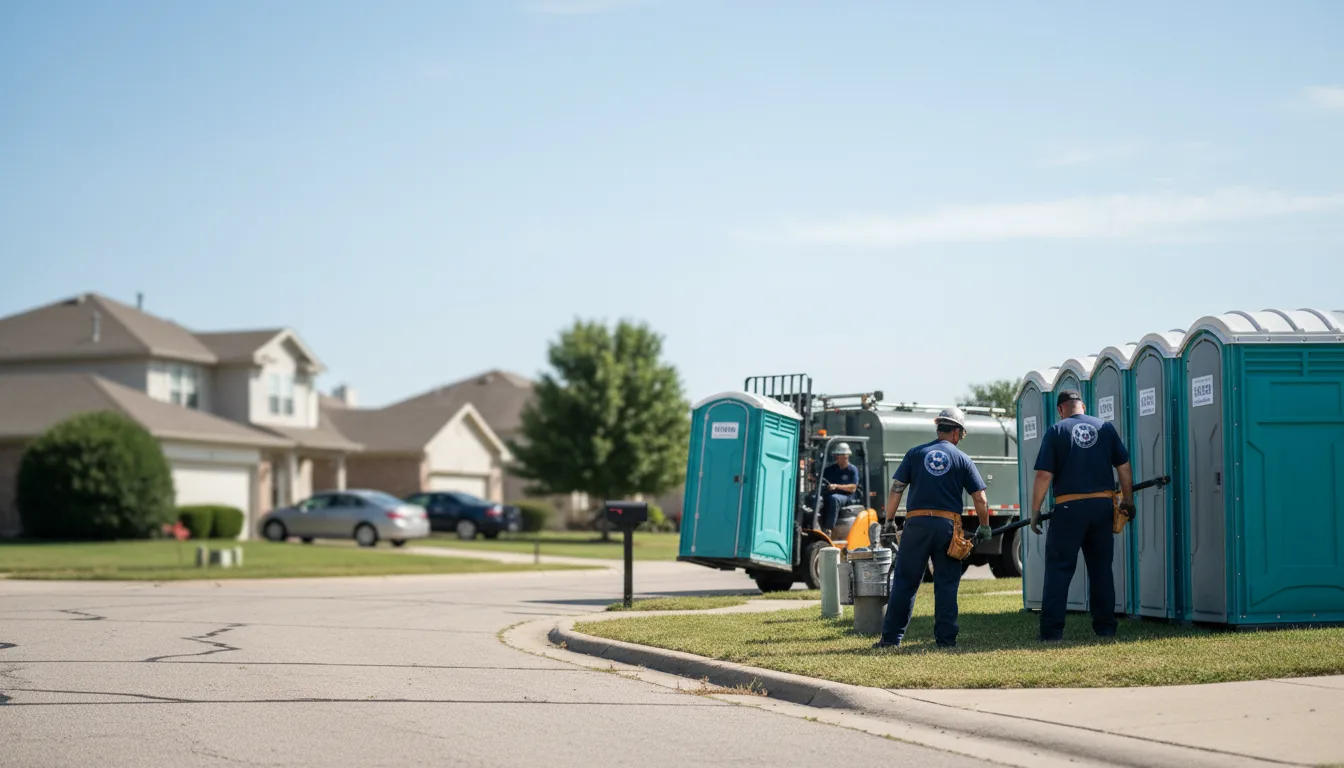 Porta Potty Rental in Lancaster, OH near me